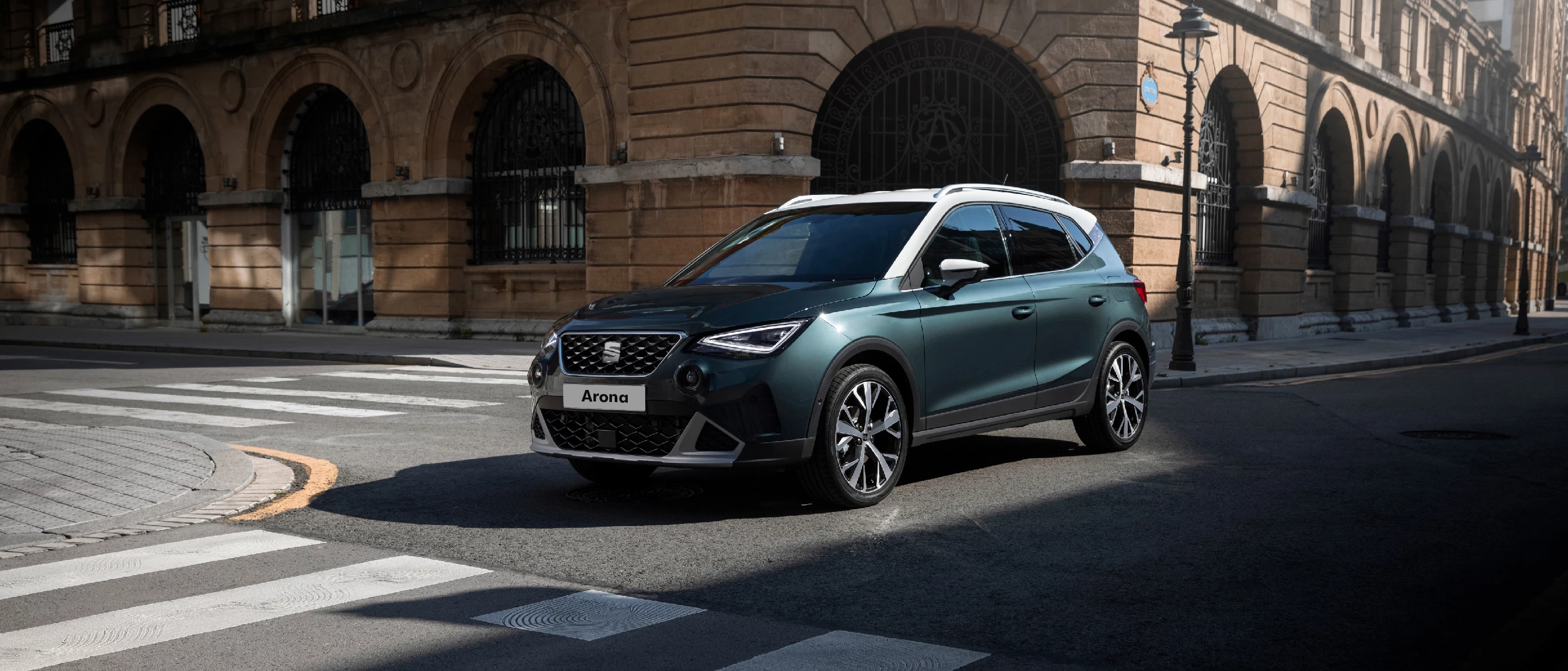 Sitoweb Banner Veicolo Desktop Arona