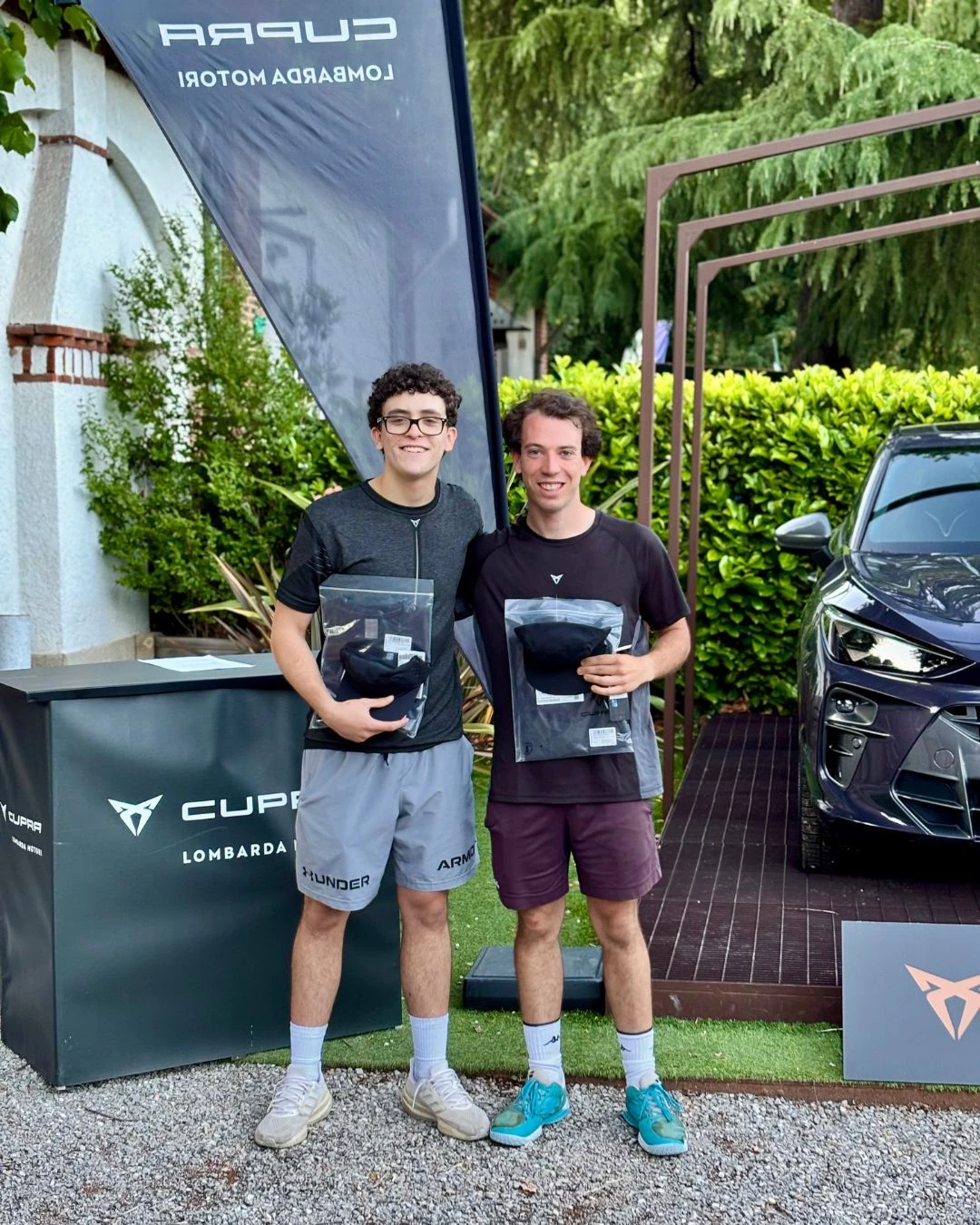 1° classificati CUPRA PADEL TOUR