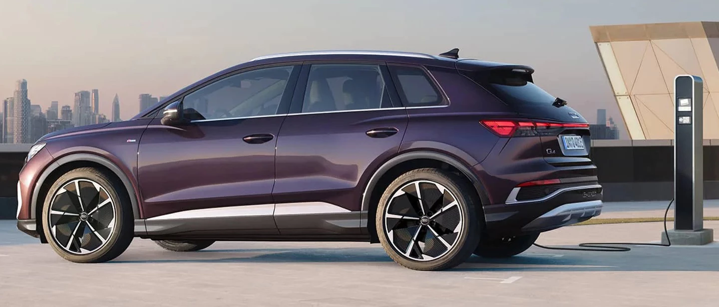 Audi Q4 E Tron Monza Brianza slide