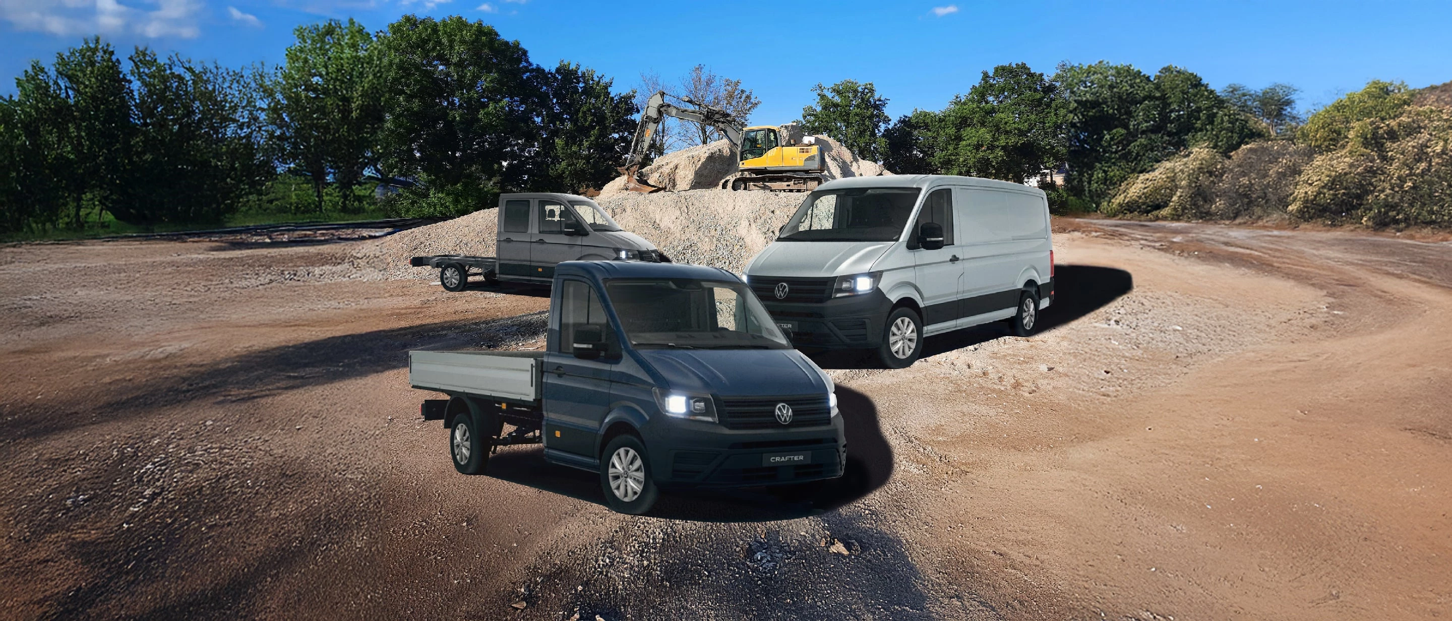 Volkswagen Crafter Sito Web Gamma Immagine Desktop 2880X1232