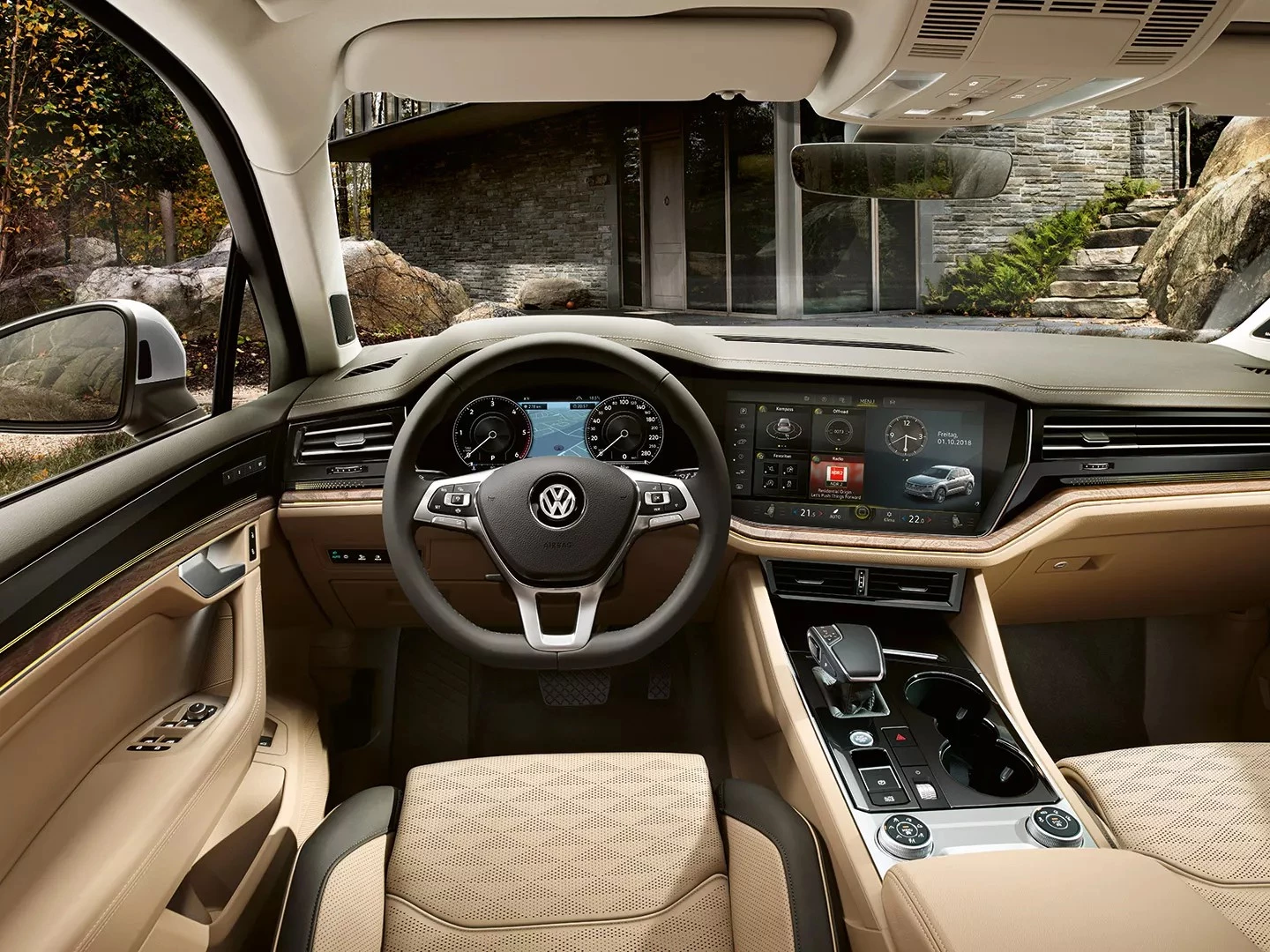 Volkswagen Touareg Monza Brianza interni