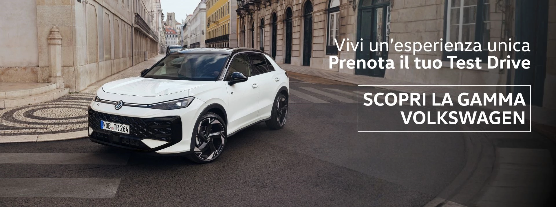 Prenota Il Tuo Test Drive Landing Page Banner